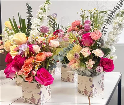 Честване на Международния ден на жената - Дейност по аранжиране на цветя