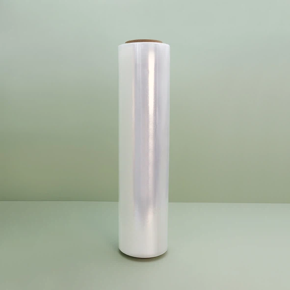 transparent plastic stretch film on a roll transparent plastic stretch film on a roll