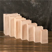 екологични кафяви хартиени торби