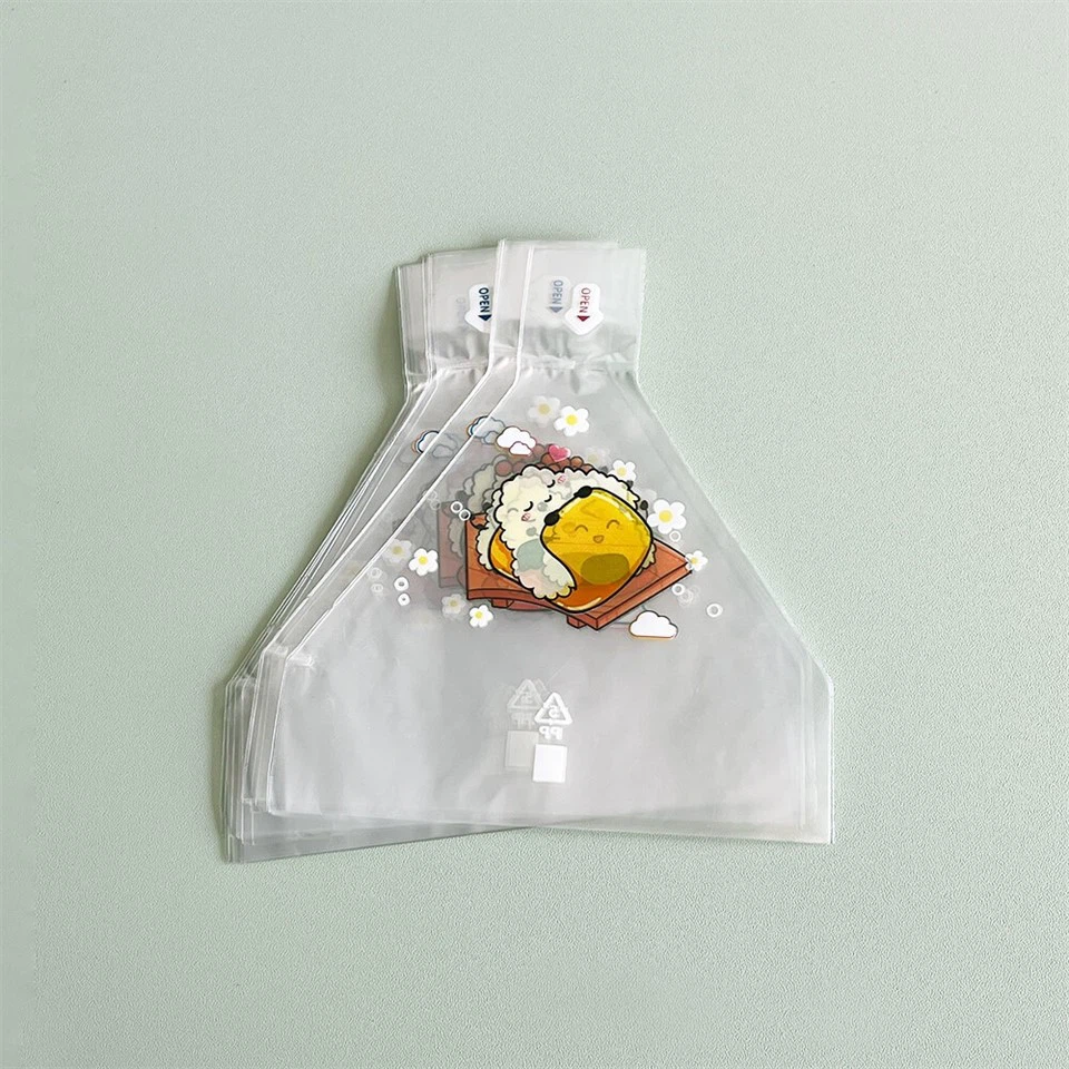 Triangular rice ball bag